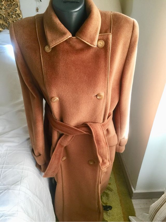 Abrigo Loewe de Cachemira Marrón