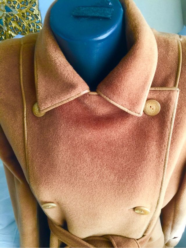 Abrigo Loewe de Cachemira Marrón