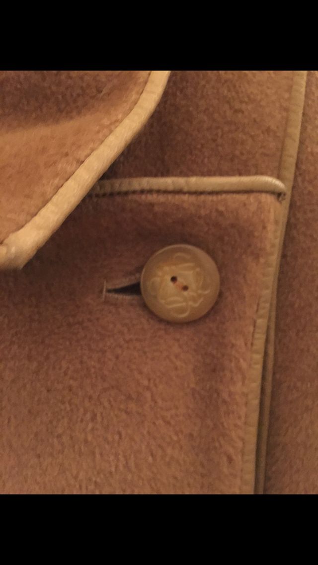 Abrigo Loewe de Cachemira Marrón