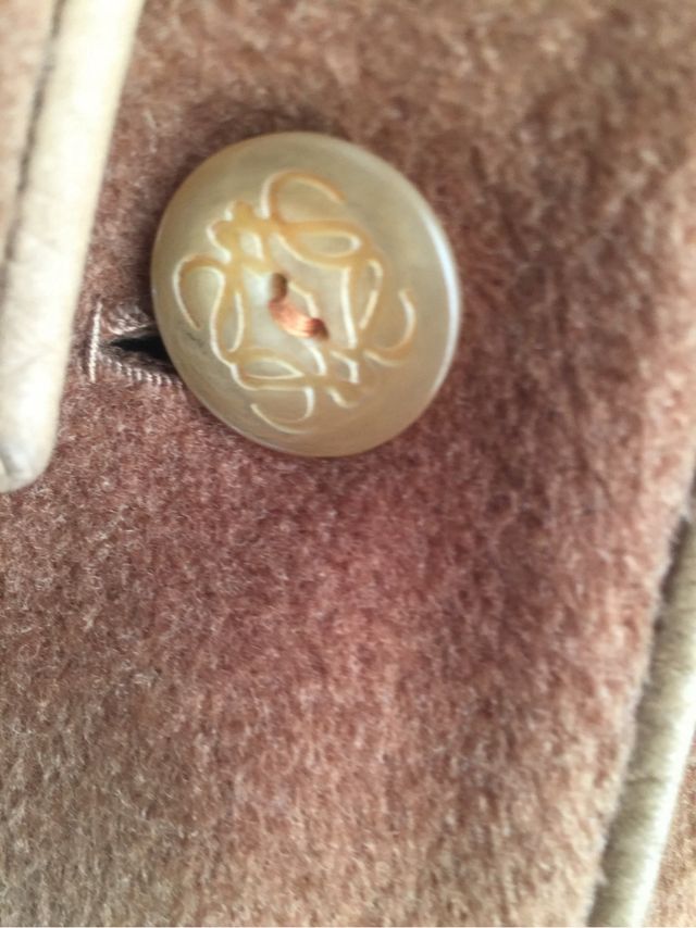 Abrigo Loewe de Cachemira Marrón