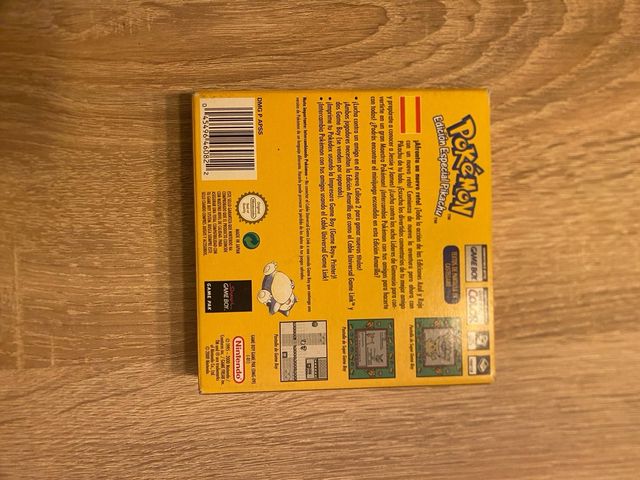 Game Boy Pokémon Edición Pikachu