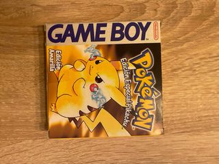 Game Boy Pokémon Edición Pikachu