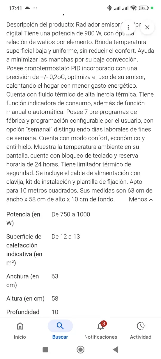 Emisor Fluido Eléctrico Haverland RCM6S