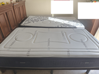 Pac.Colchon de 105x190 + Base TP.+ 6Pat+ Cabecero