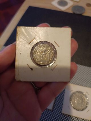 Lote 5 Monedas Ecuador
