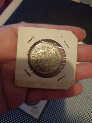 Lote 5 Monedas Ecuador
