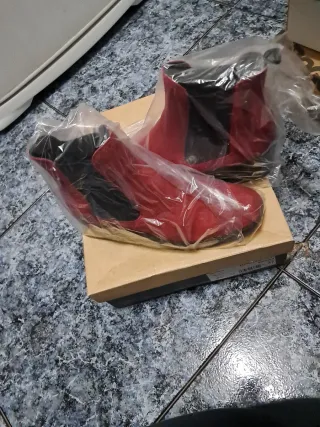 Botines Toni Pons Piel Rojo Talla 37