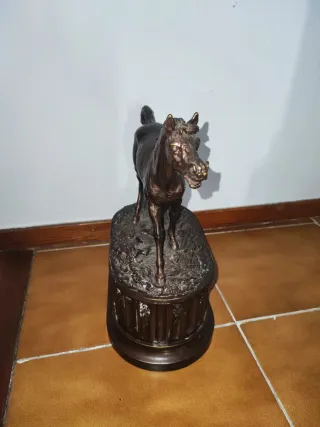 Reloj de Caballo Bronce