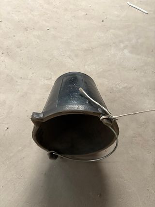 Lote 25 Cubos Goma Vertedero 10L