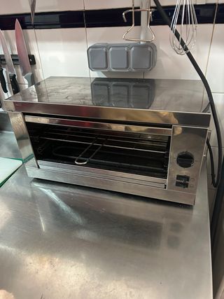 Tostadora industrial acero inoxidable