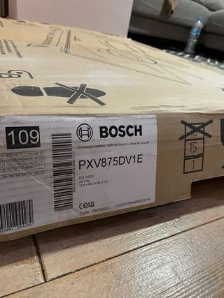 Placa de inducción bosch NUEVA