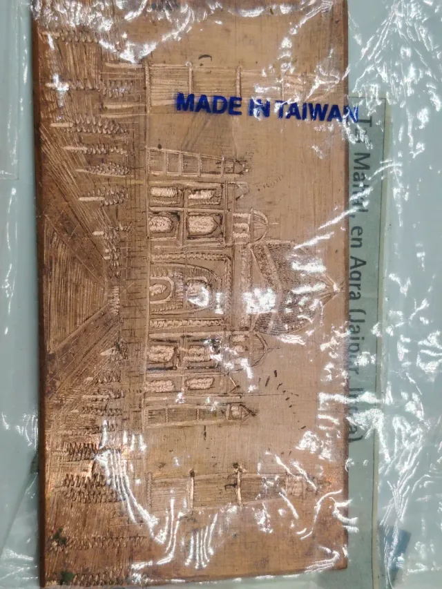 Planchas cobre monumentos