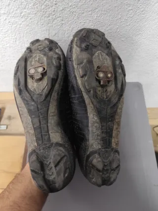 Zapatillas Ciclismo Luck Negro Talla 43