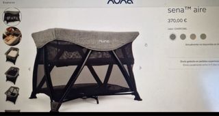 Cuna de viaje Nuna Sena