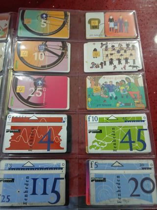 60 schede telefoniche Holland con fogli H59