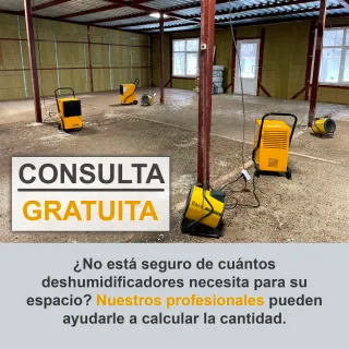 Alquiler Deshumidificador Profesional Torrevieja