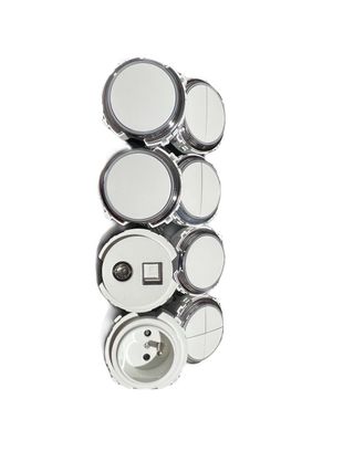 Conjunto de 8 interruptores elétricos