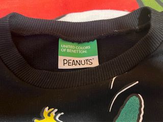 Sudadera Snoopy Benetton 7 años