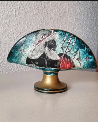 Porta-cartas/Servilletero Cerámica Griega