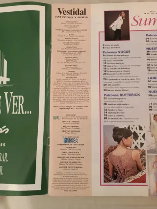 Patrones y Moda Vedtidal