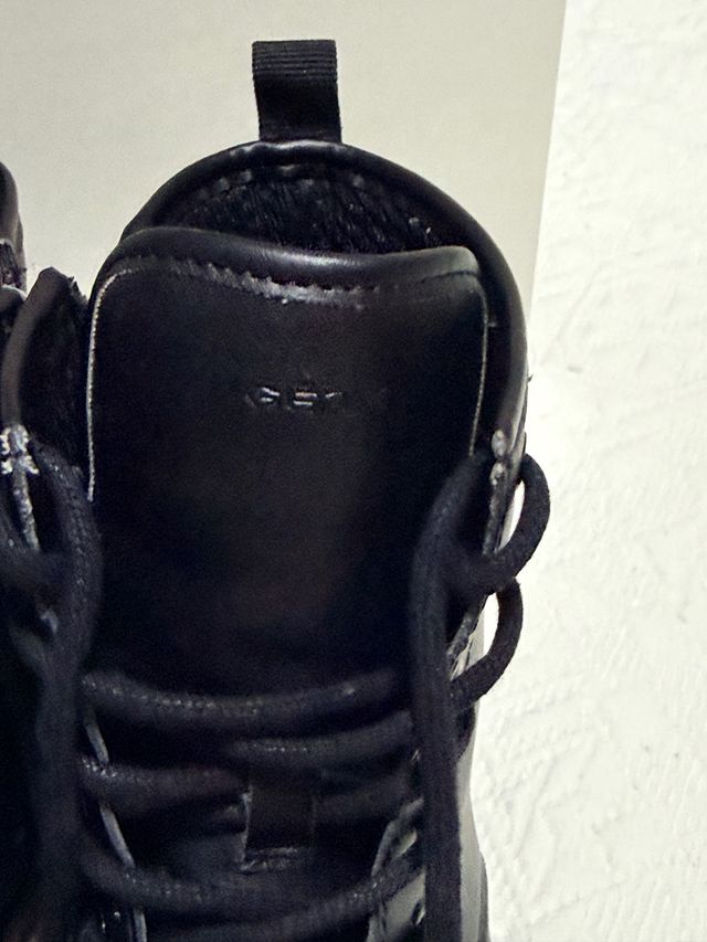 Botas niña negras Geox talla 34