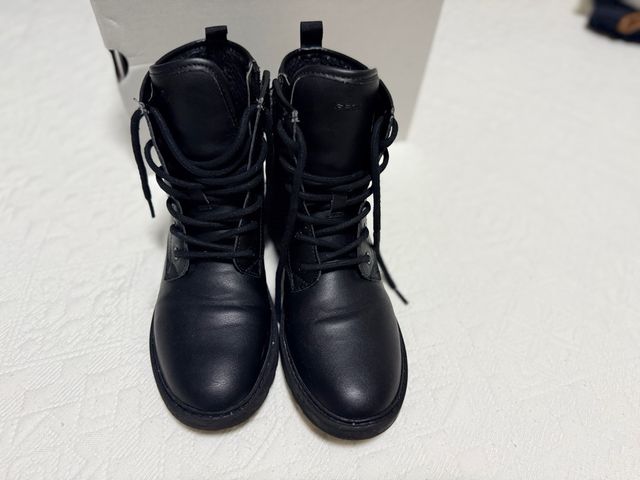 Botas niña negras Geox talla 34