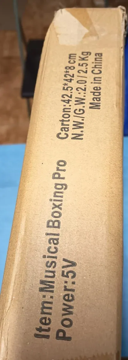 Máquina de boxeo electrónica