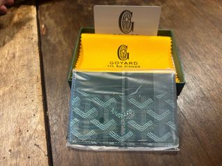 Porta carte Goyard verde