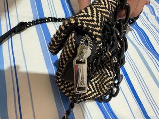 Bolso Paco Martínez Beige y Negro