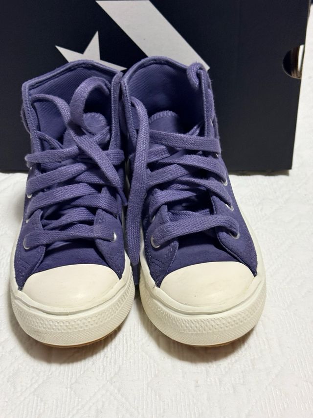 Converse plataforma moradas