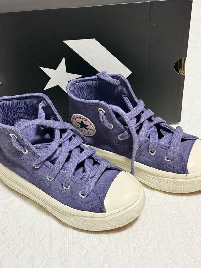 Converse plataforma moradas