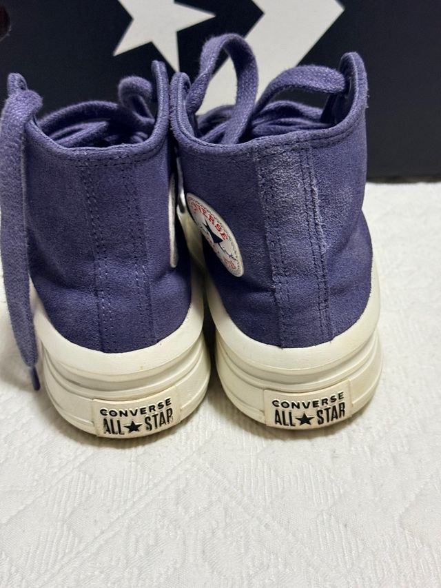 Converse plataforma moradas