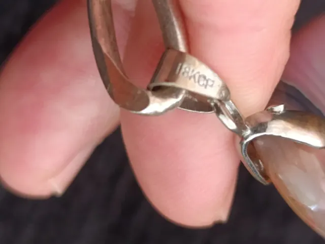 Collar Acero Inoxidable y Ágata Natural