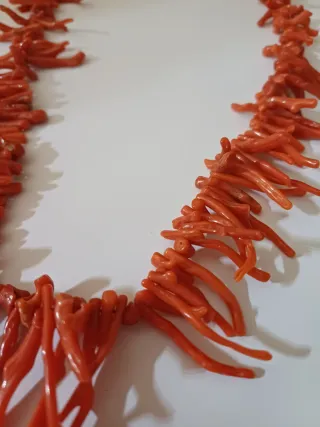 Collana corallo naturale rametti