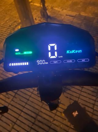 Kukirin G2 preparado y pintado