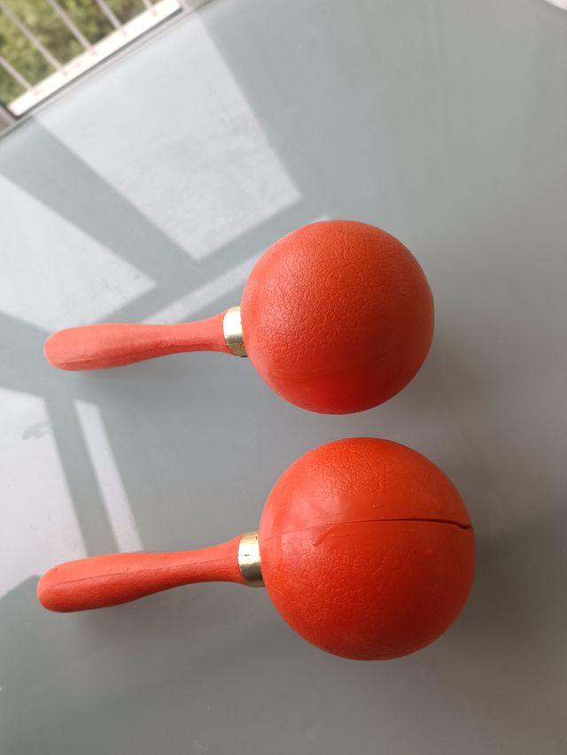Maracas Arancioni - Coppia