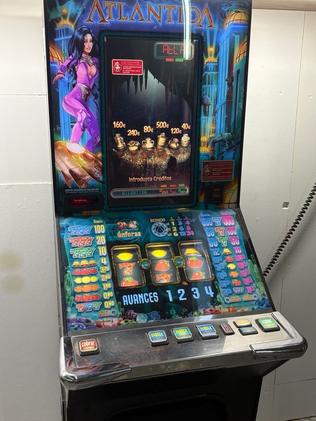 Máquina tragaperras Atlántida Gigames