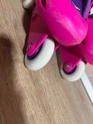 Patines Oxelo niña rosa y morado