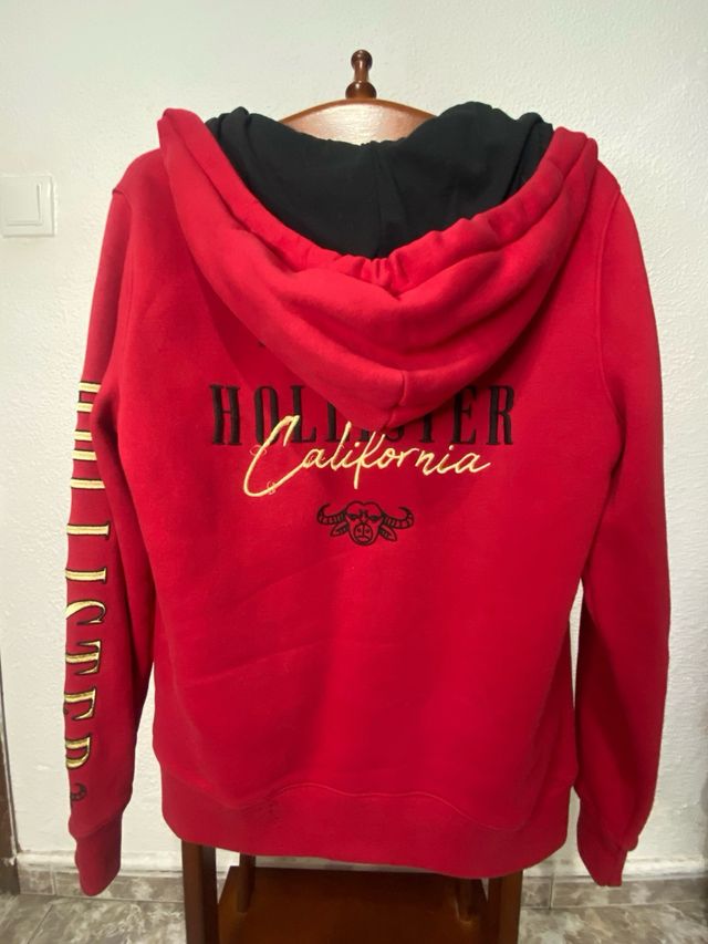 Chaqueta Hollister Roja Unisex