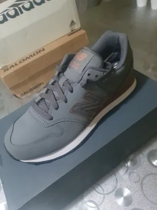 Zapatillas New Balance 500 Gris Marrón negociables