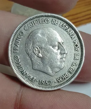 25 PESETAS *59 1957