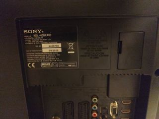 Televisión Sony Negra