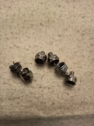 Conectores F y adaptadores Cable Coaxial (Pack)