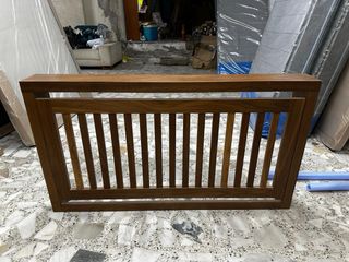 Cubre radiador madera nogal