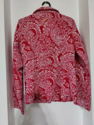 Chaqueta Desigual Estampada Fucsia