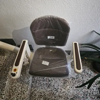 Silla Elevadora Escalera Beige/Marrón