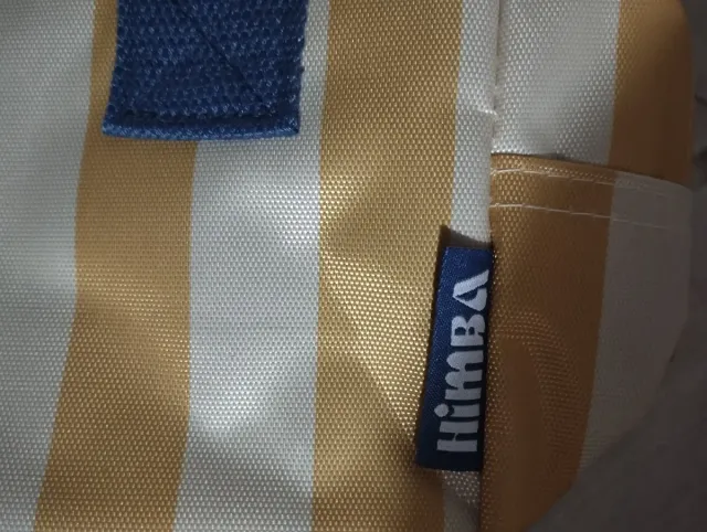 Bolso Himba Rayas Amarillas y Blancas