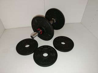 Kit Mancuernas 10kg Musculación Domyos
