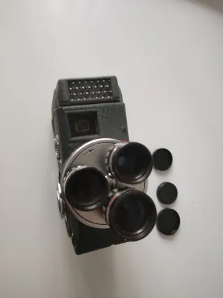 ANTIGUA CÁMARA DE VIDEO CROWN 8-E3B - SUPER 8