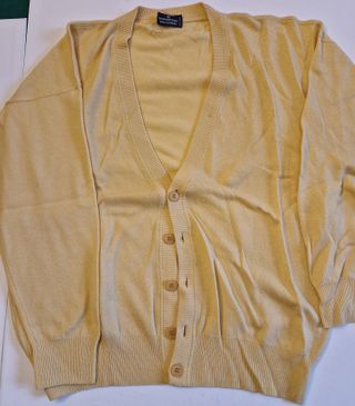 Cardigan Ermenegildo Zegna Puro Cashmere Giallo